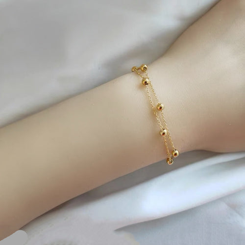 Double-layer Beaded Bracelet For Women That Wont Fade